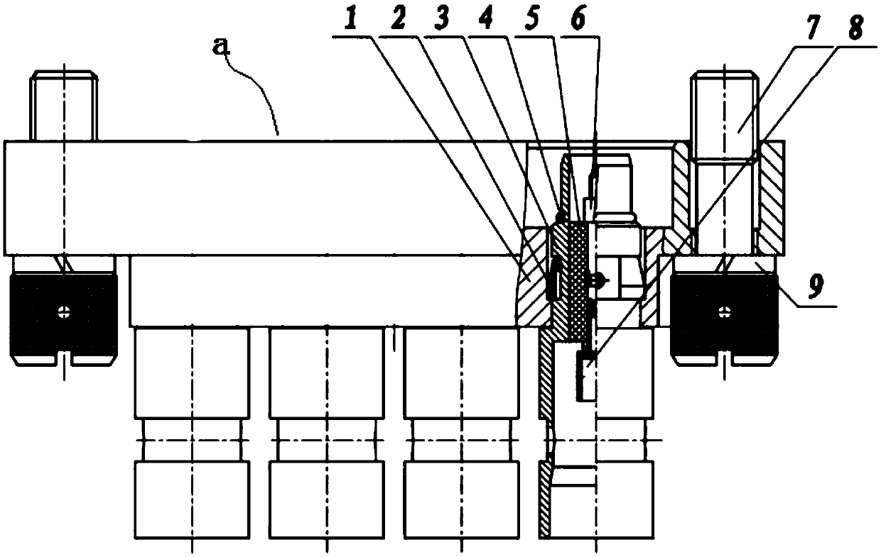 High-frequency integrated anti-misplug electric connector