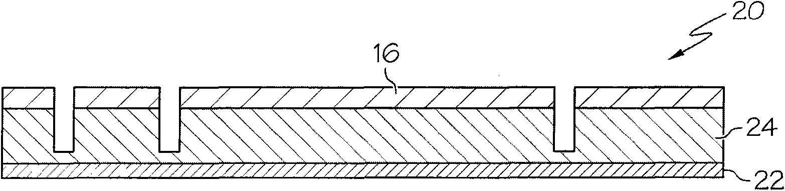Method for preparing multi-layer ridge optical waveguide