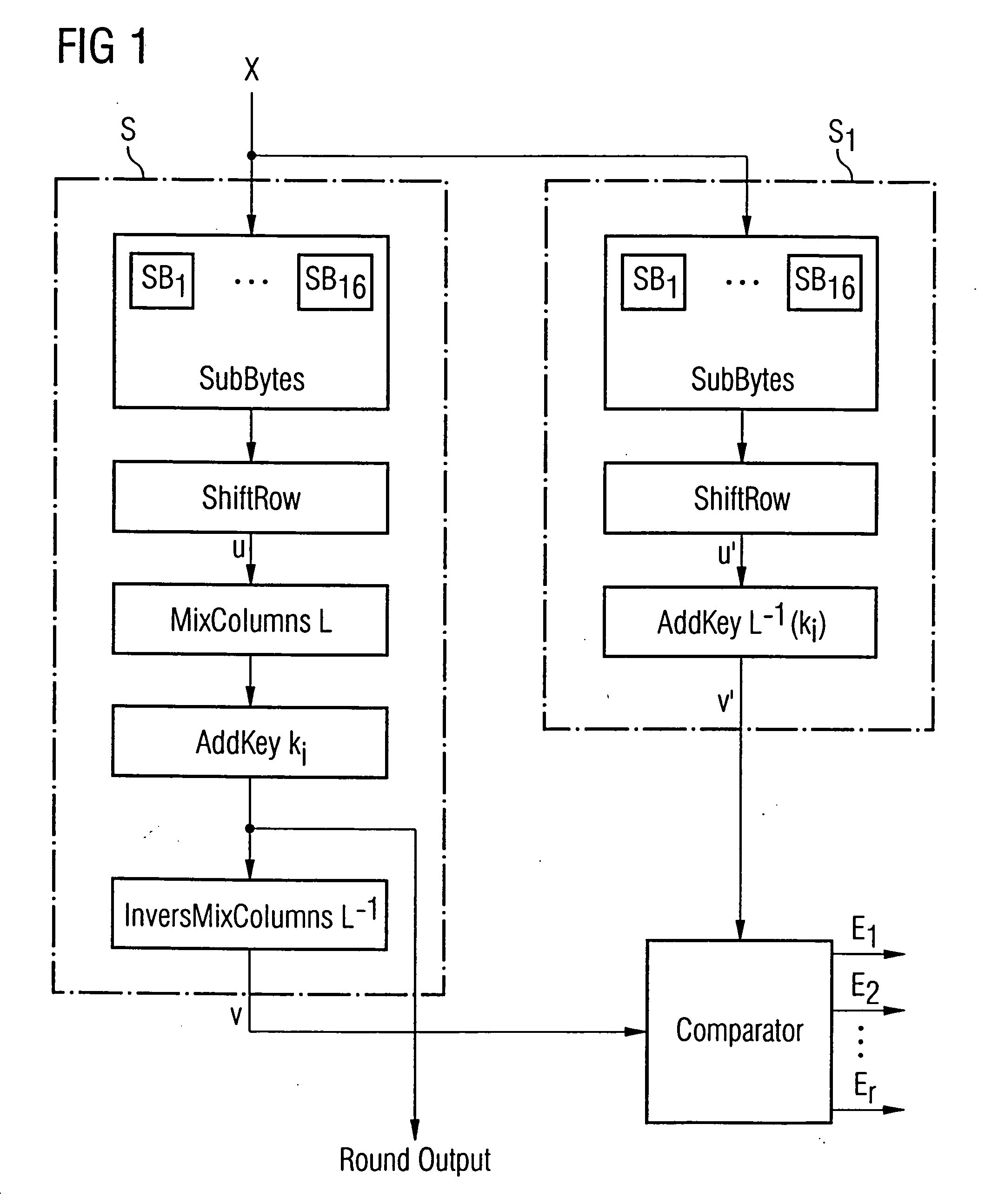 Cryptographic unit and method for operating a cryptographic unit