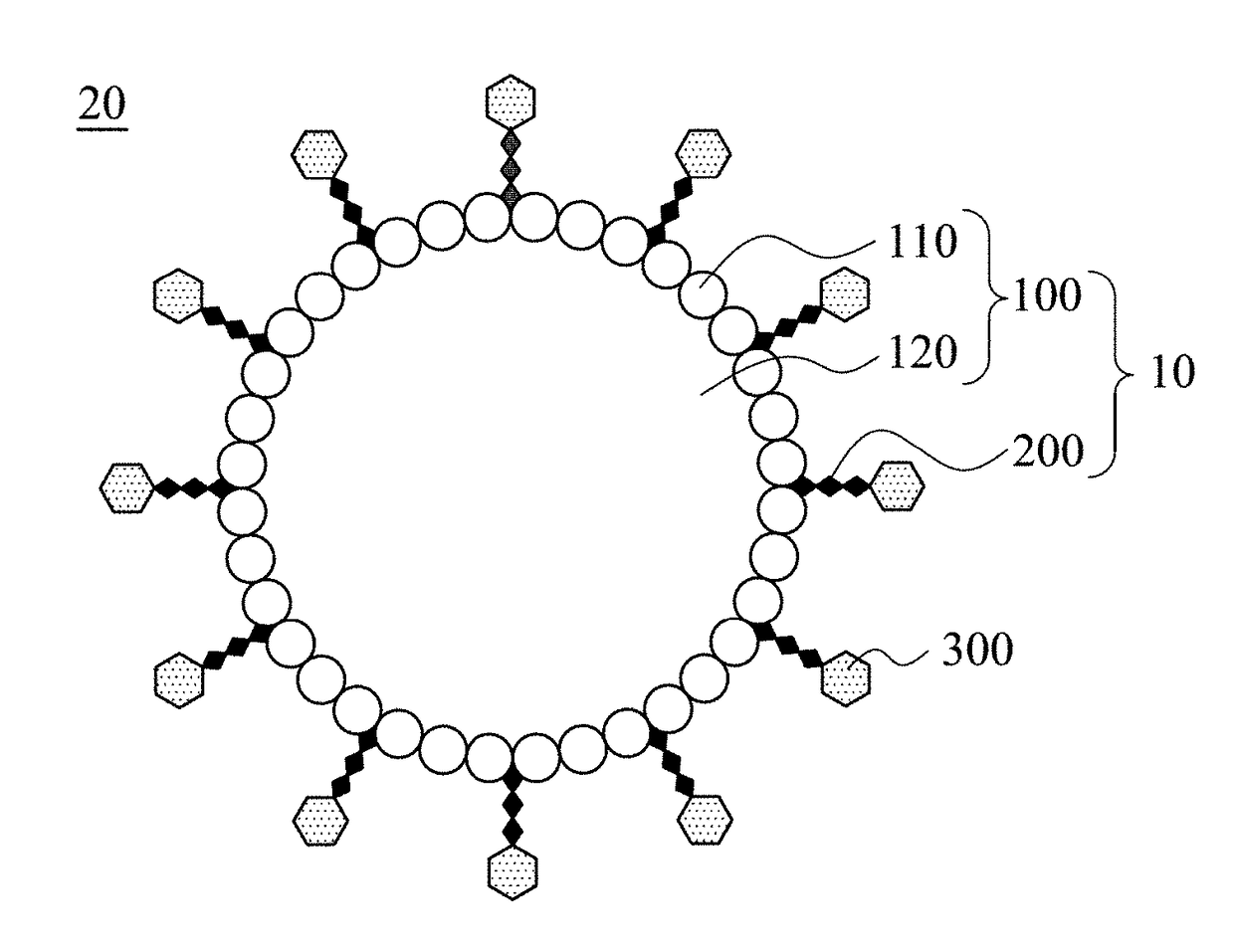 Modified microbubble