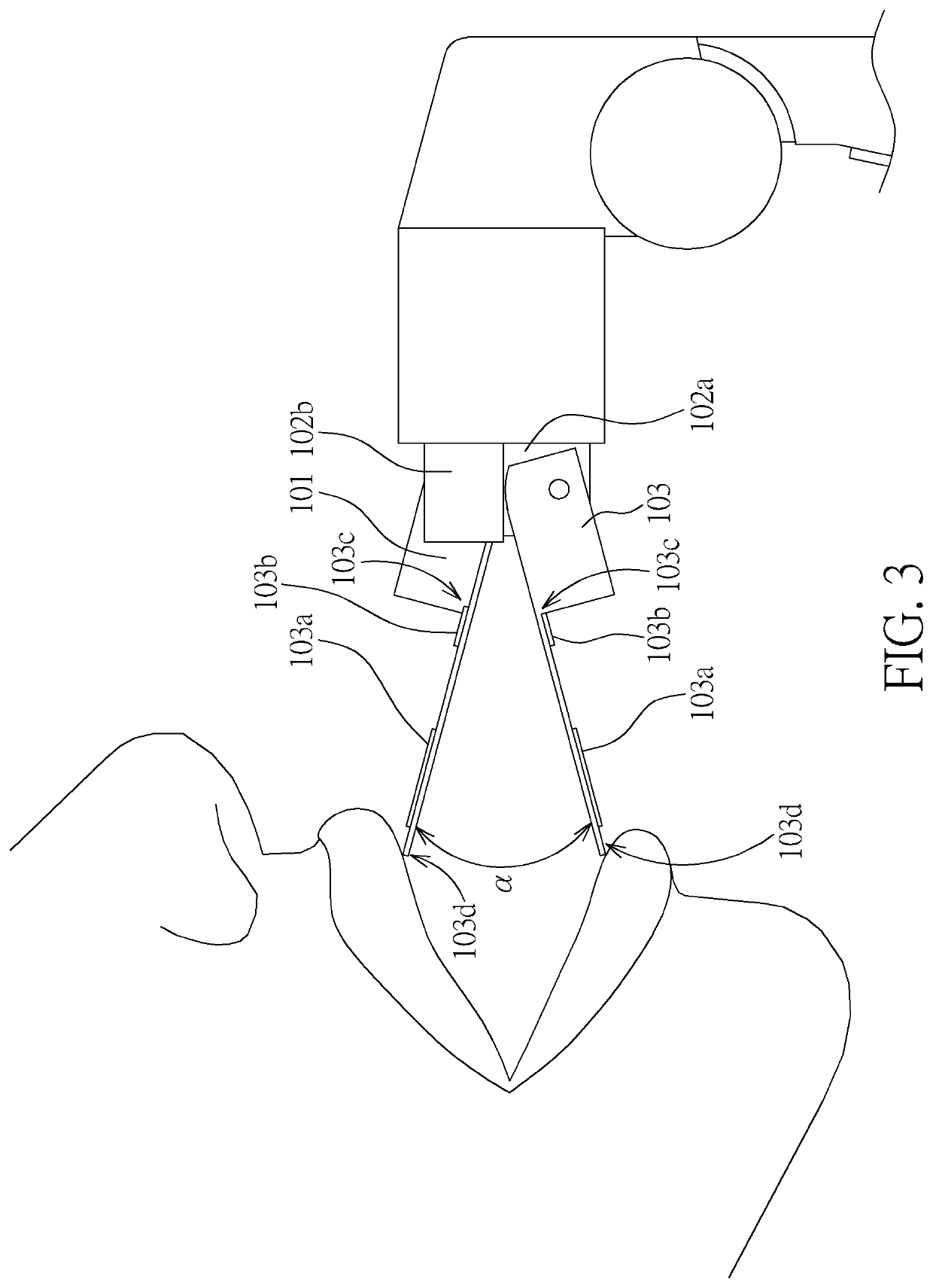 Oral rehabilitation device and medical treatment system therewith