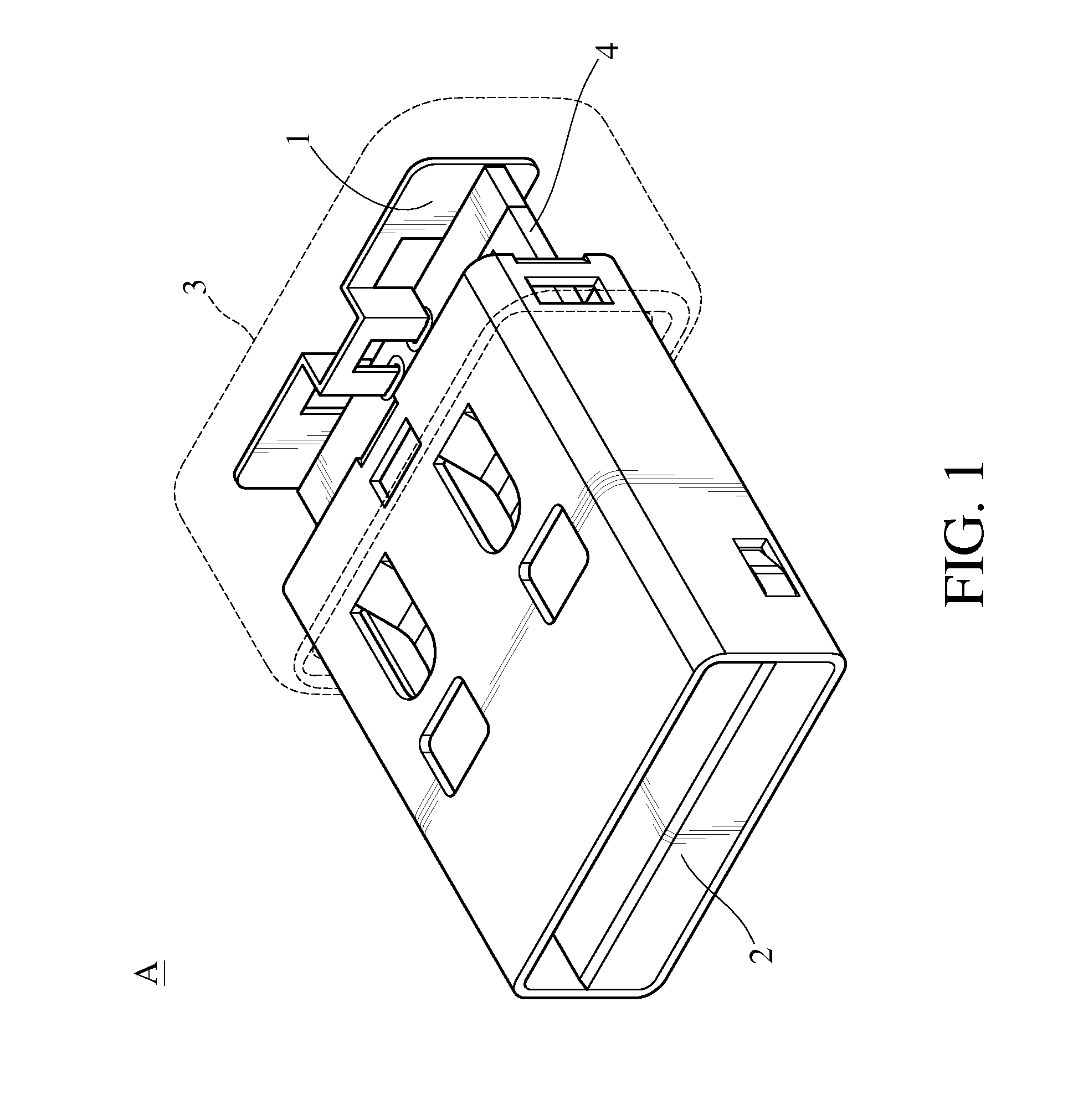 Wireless transceiver device and antenna module thereof