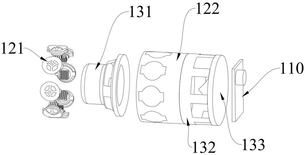 Sound generating device and system for wind tunnel test