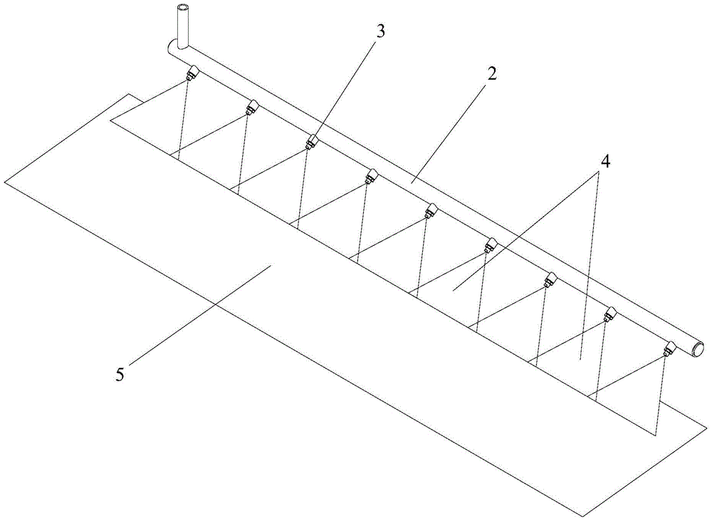 Water spray assembly and cleaning vehicle therewith