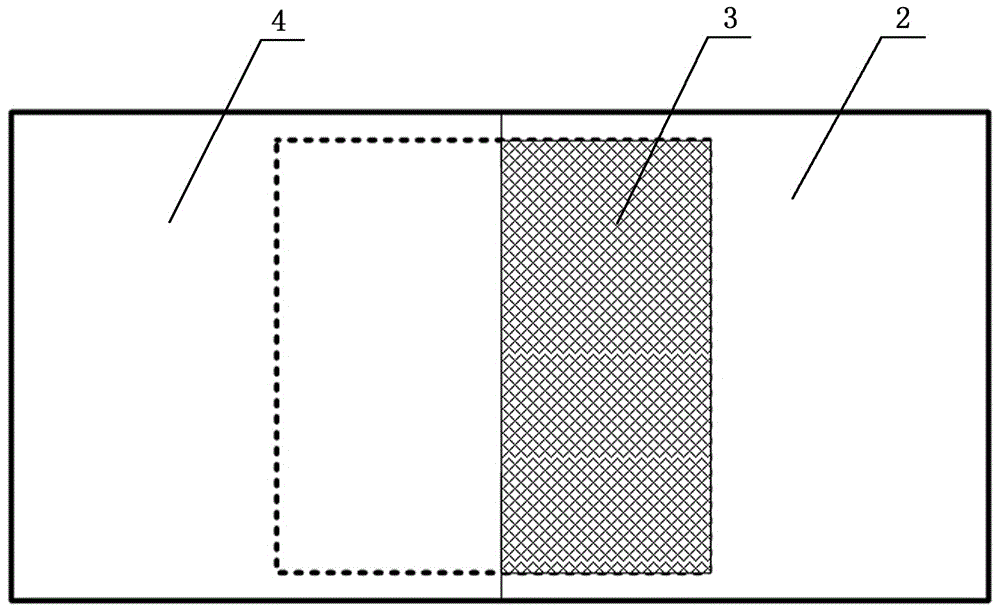 Gate plate type energy-saving switchable glass