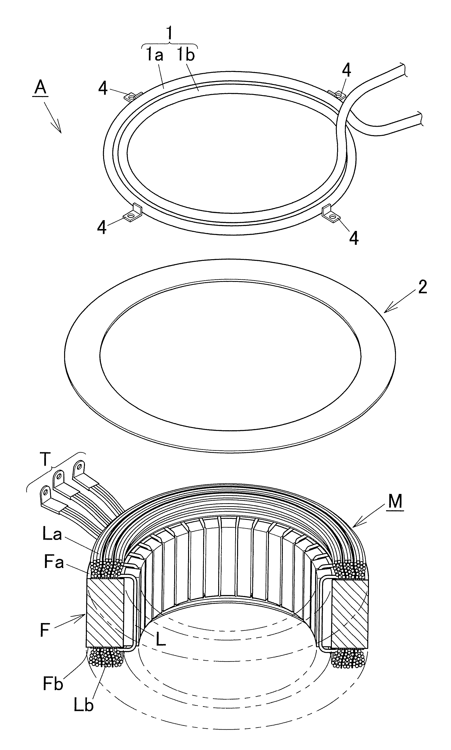 Stator coil heating apparatus and stator coil heating method