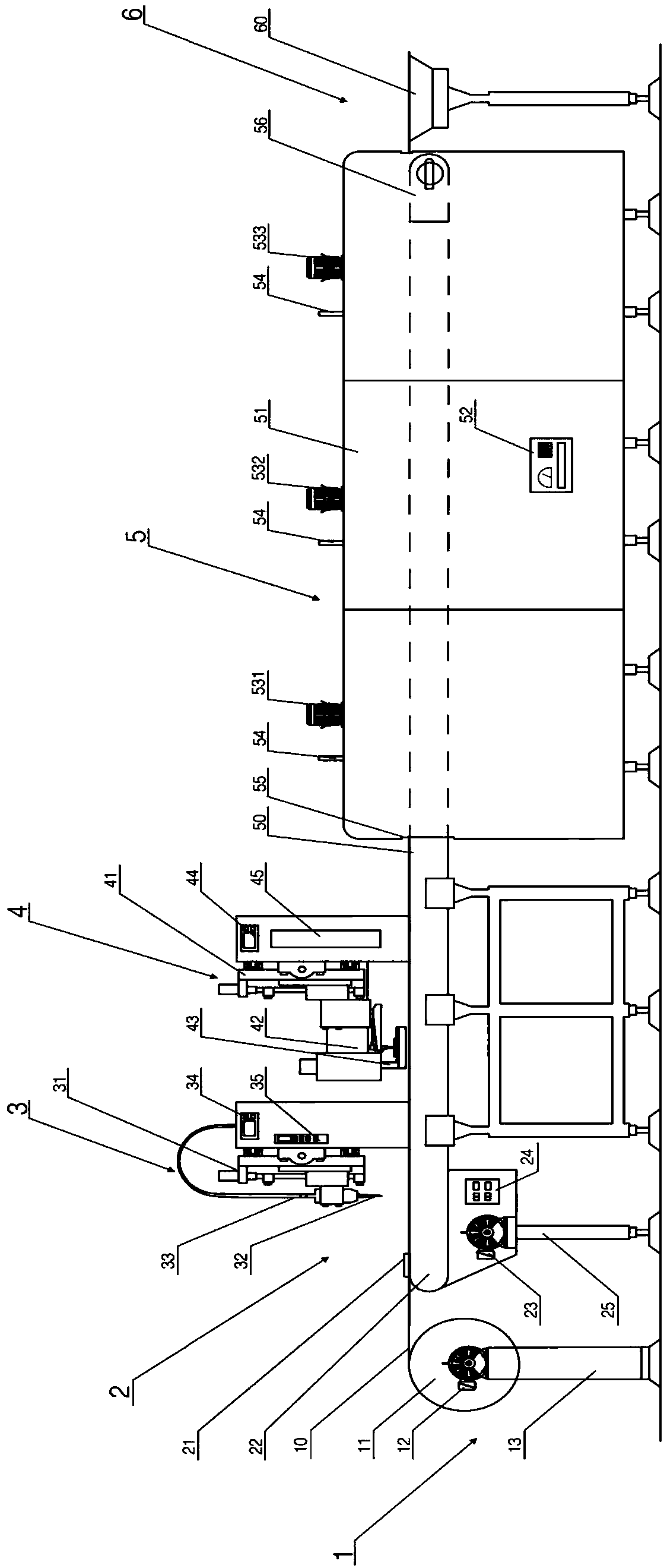 A kind of LED continuous crystal bonding device and its crystal bonding method