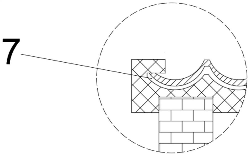 Auxiliary device for connecting pipeline and inspection well