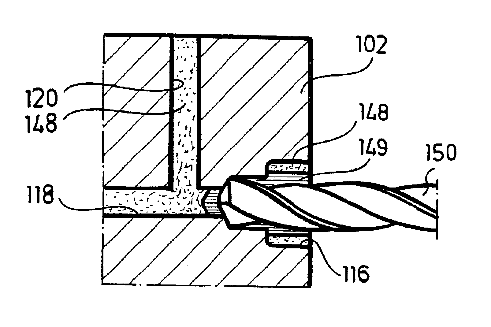 Method and apparatus for machining a workpiece, whereby chips are removed from the workpiece
