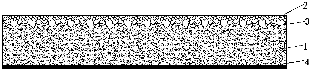 Metal and asphalt composite tile for special-shaped roof and preparation method of metal and asphalt composite tile
