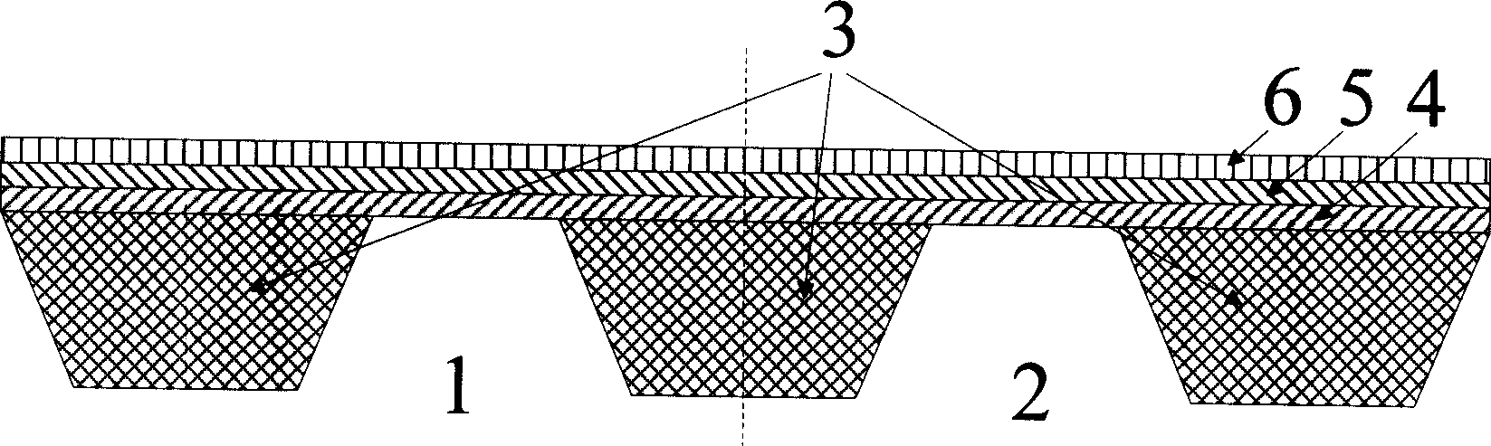 Method for protecting silicon oxide layer in low-voltage field by CMOS high-voltage process