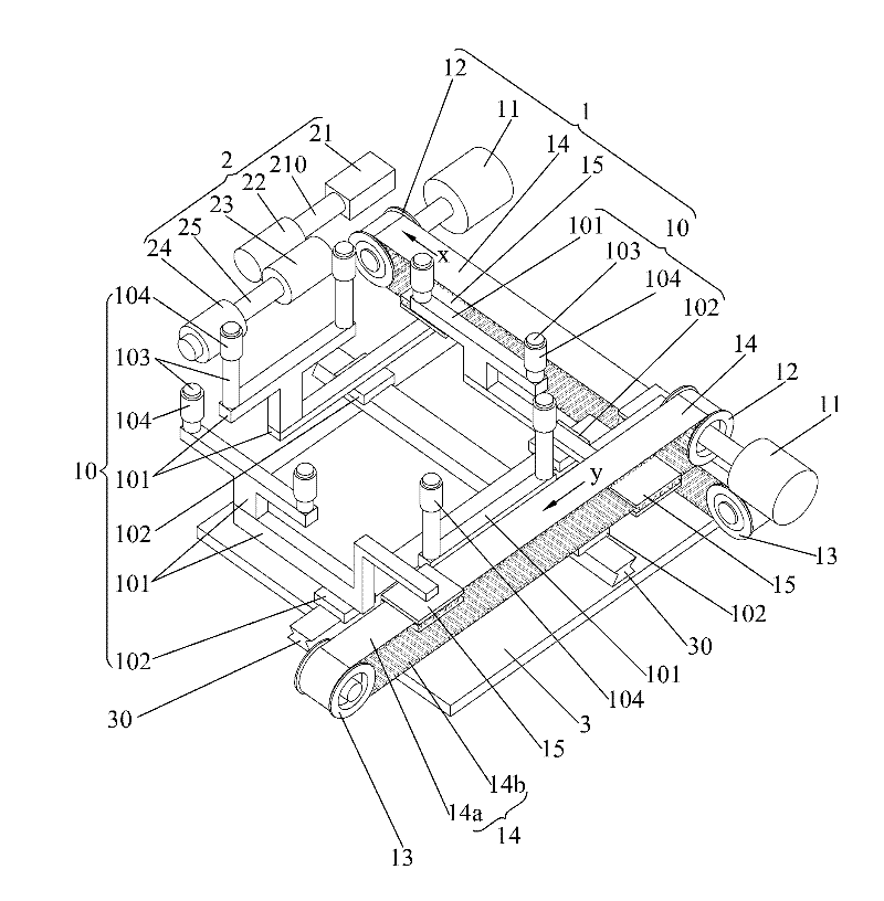 Substrate alignment transmission equipment