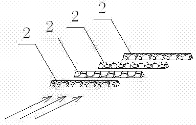 Sandy and stony construction waste gravel sand fixation structure and manufacturing method thereof