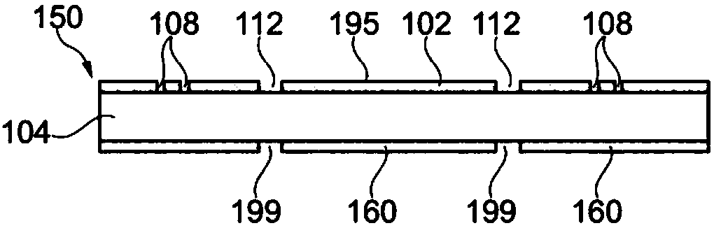 Patterned cover layer on base structure defining cavity and alignment marker