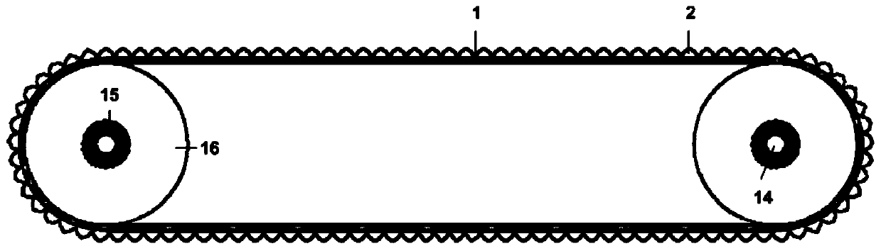 Glow plasma generation device applied to surface modification of high polymer material