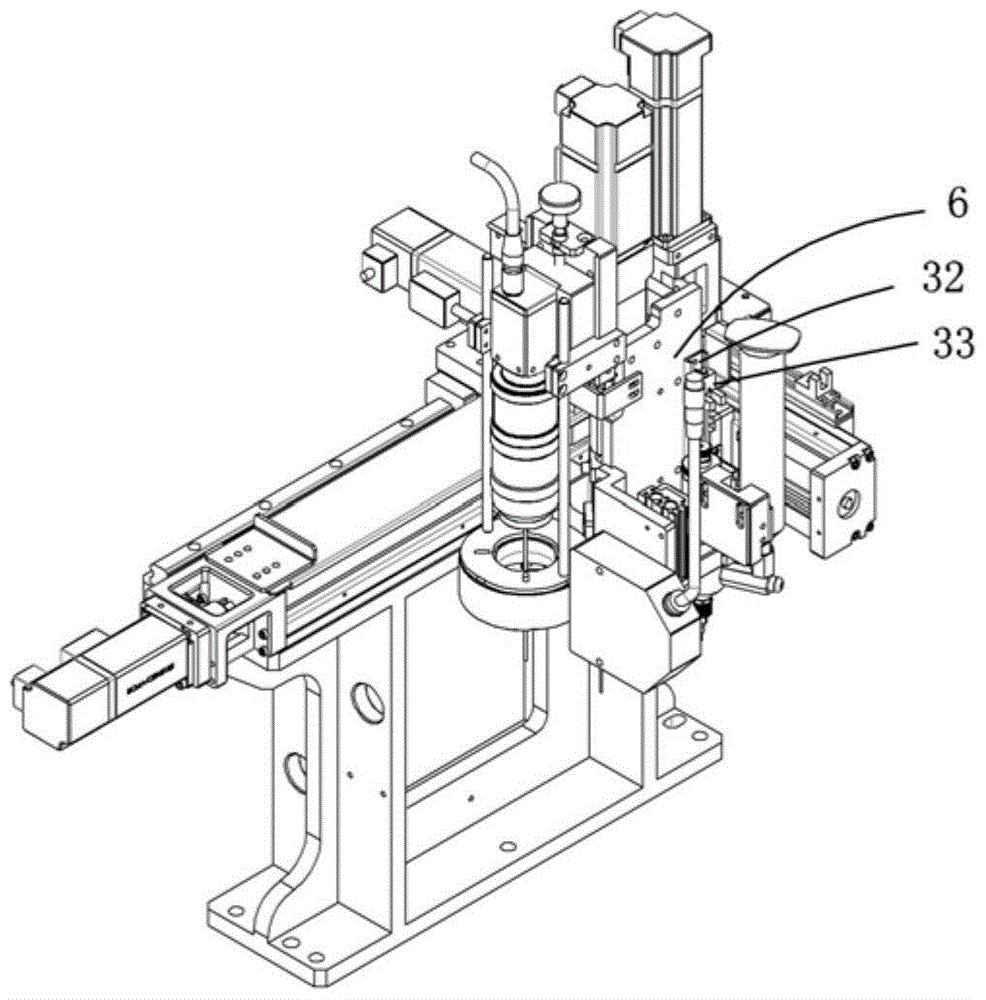A dispensing and curing mechanism for assembling small parts of electronic products