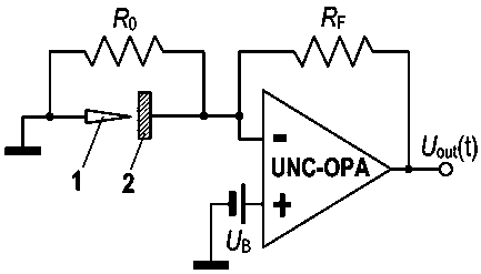 High-speed low-noise scanning tunnel microscope pre-amplification circuit