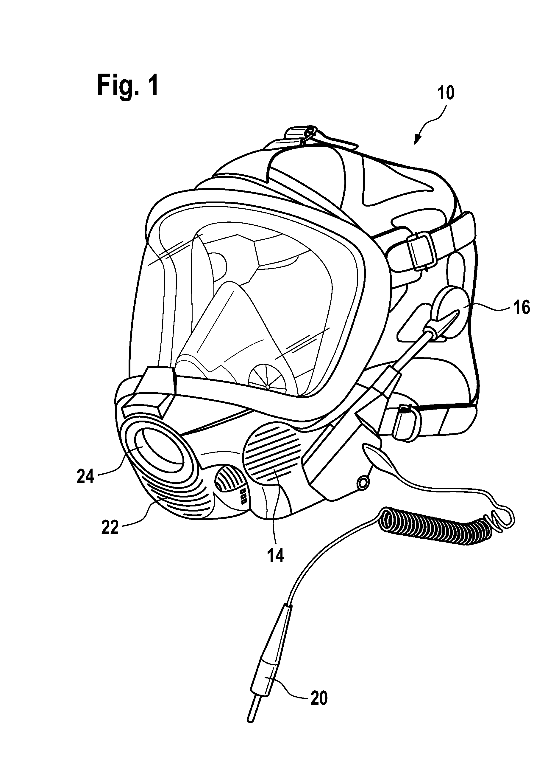 Supply circuit in a communication system of a protective headgear, protective headgear with such a supply circuit and method for operating such a supply circuit