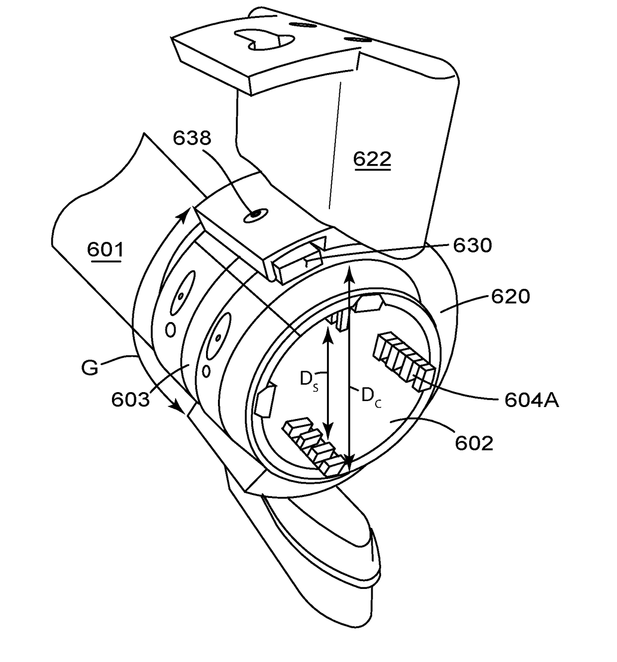 Vibration damping of an ancillary device attached to a marine streamer and method