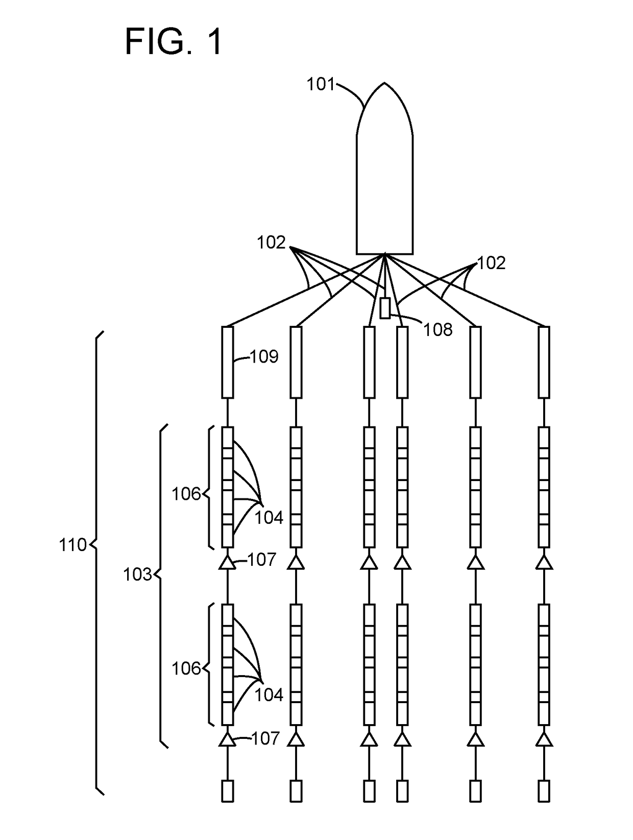 Vibration damping of an ancillary device attached to a marine streamer and method