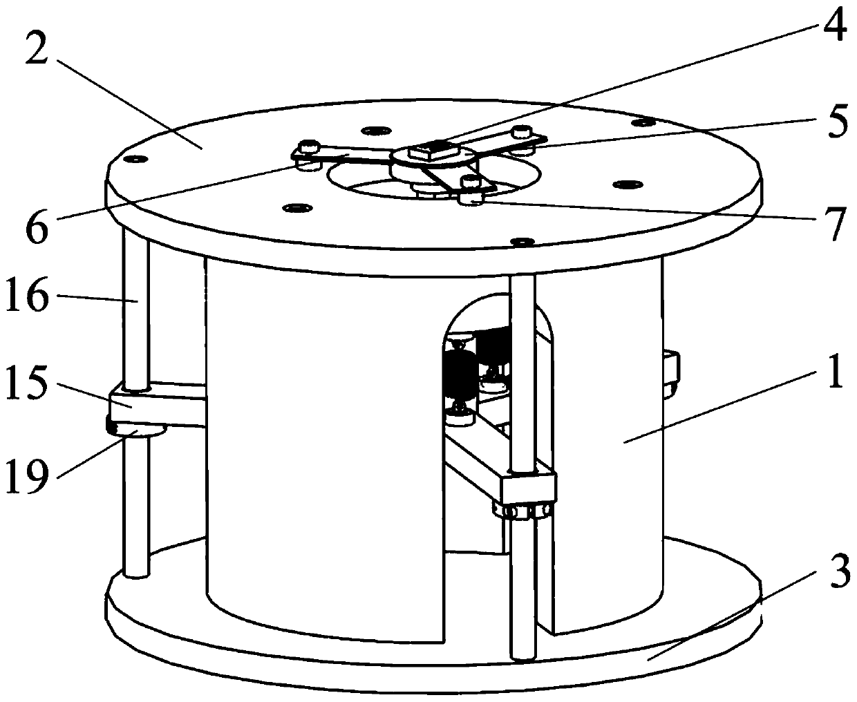 A three-axis vibration excitation device that can excite mems microstructure off-chip