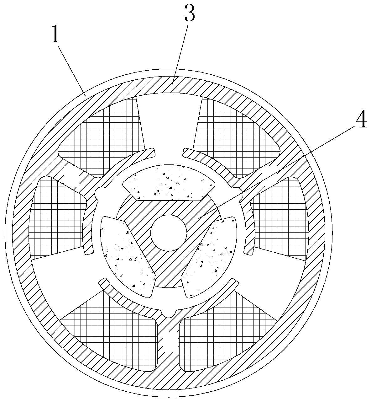 Novel acoustic motor and implementation method thereof