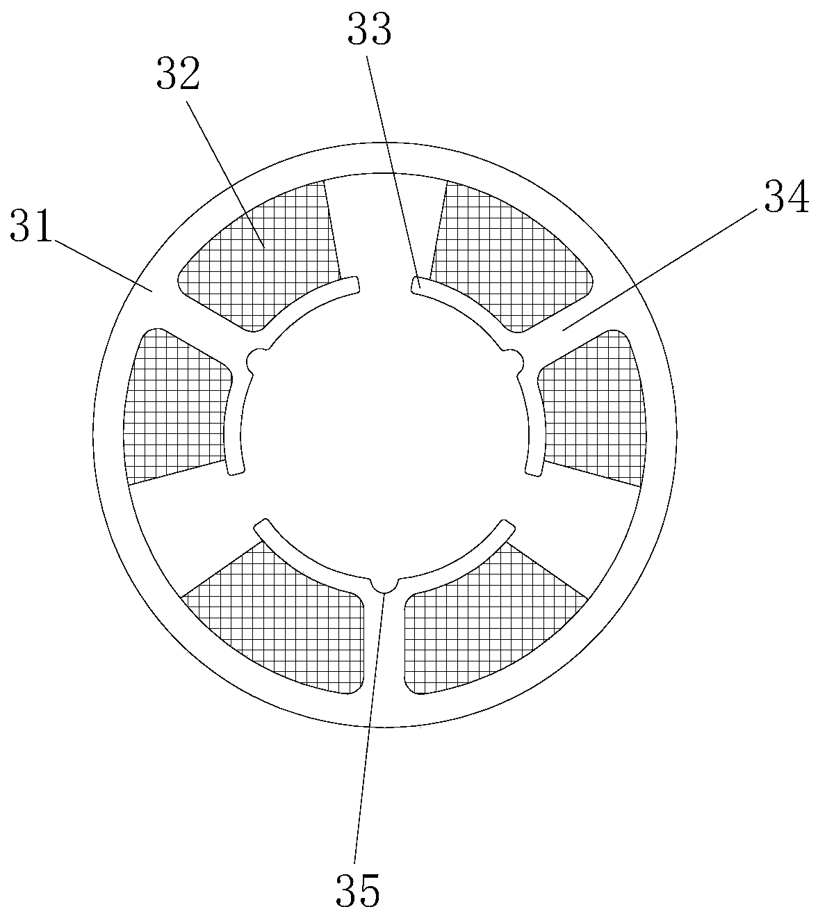 Novel acoustic motor and implementation method thereof