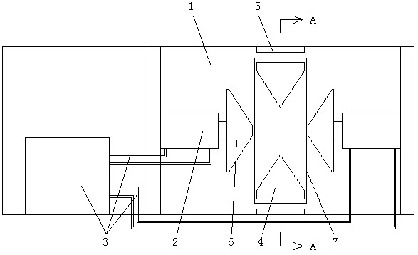 Manufacturing method of 8-byte grating steel frame
