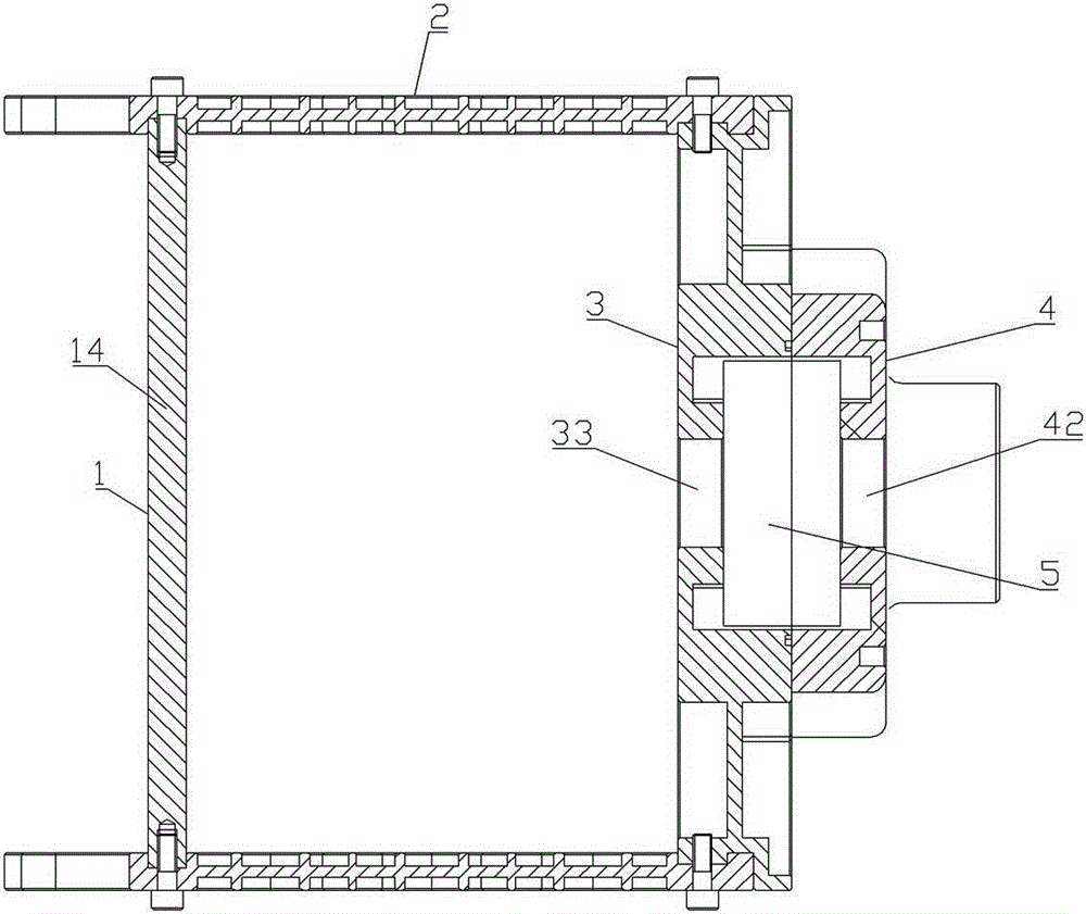 Frame structure for small-sized single-rotor unmanned helicopter with water storage tank mounting rack