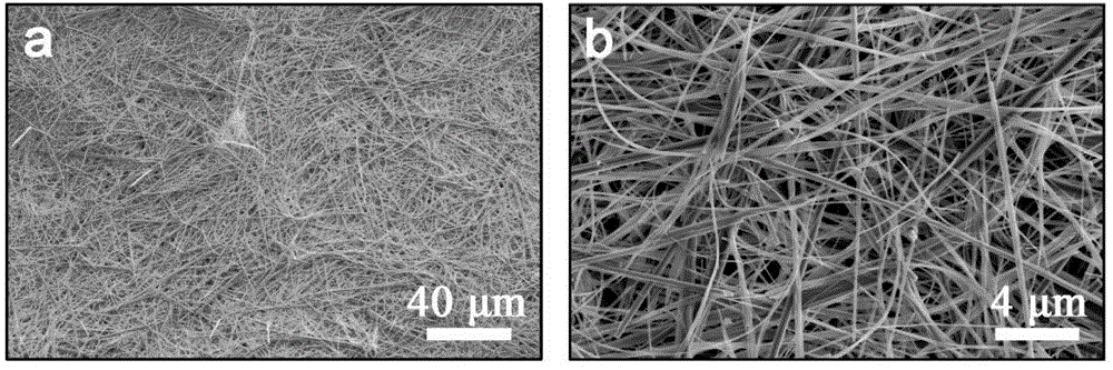 Hydroxyapatite overlength nanowire flameproof paper with waterproof function
