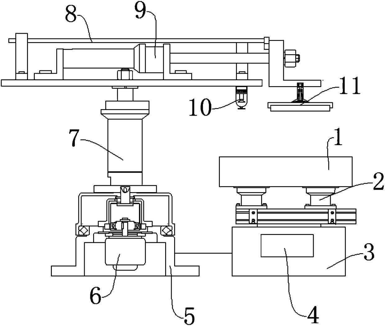 Manipulator device and method suitable for film pasting machine