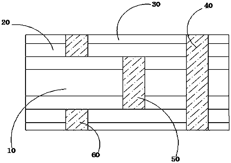 LED circuit board with black FR4 substrate and preparation method