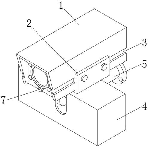 Modular design method of mining flame-proof and intrinsic safety type camera