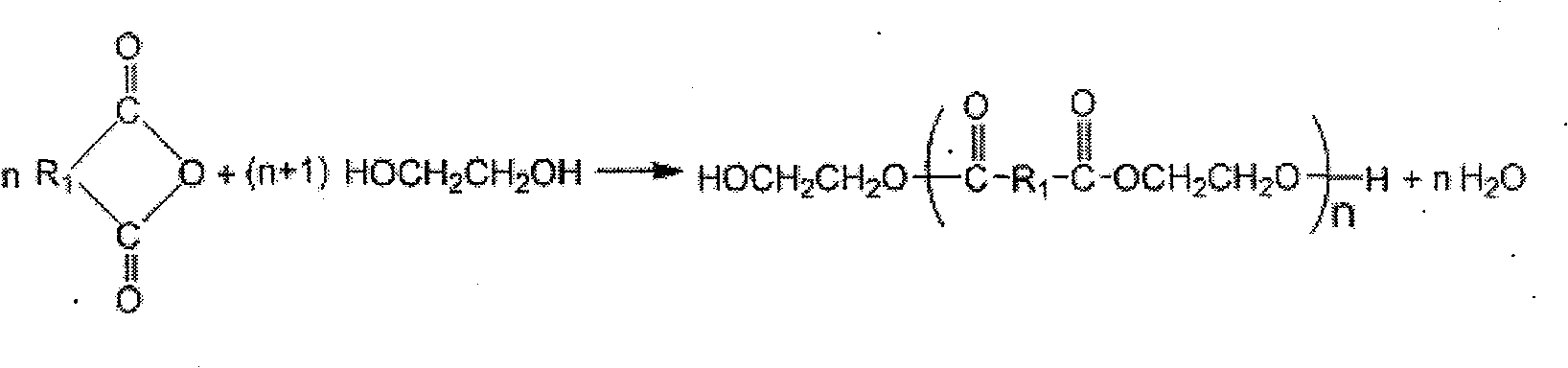 Preparation method of water-based UV ink (ultraviolet) of unsaturated polyester polyurethane segmented copolymer