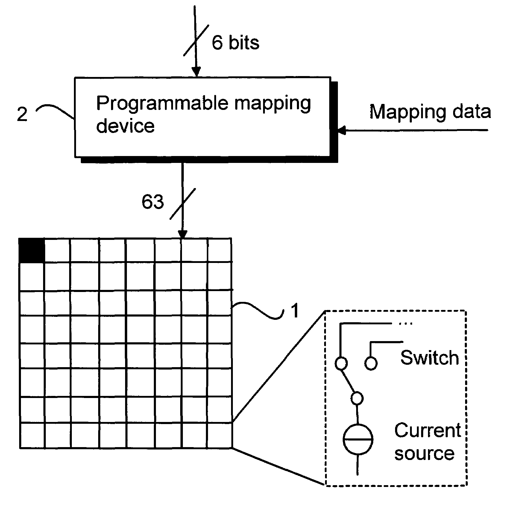 Method for calibrating a digital-to-analog converter and a digital-to-analog converter
