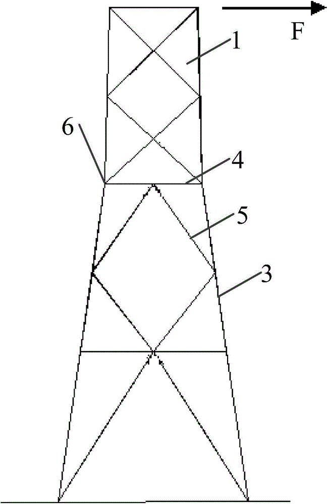 Power transmission tower