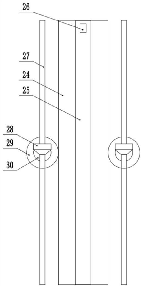 A kind of all-round watering device for navel orange planting