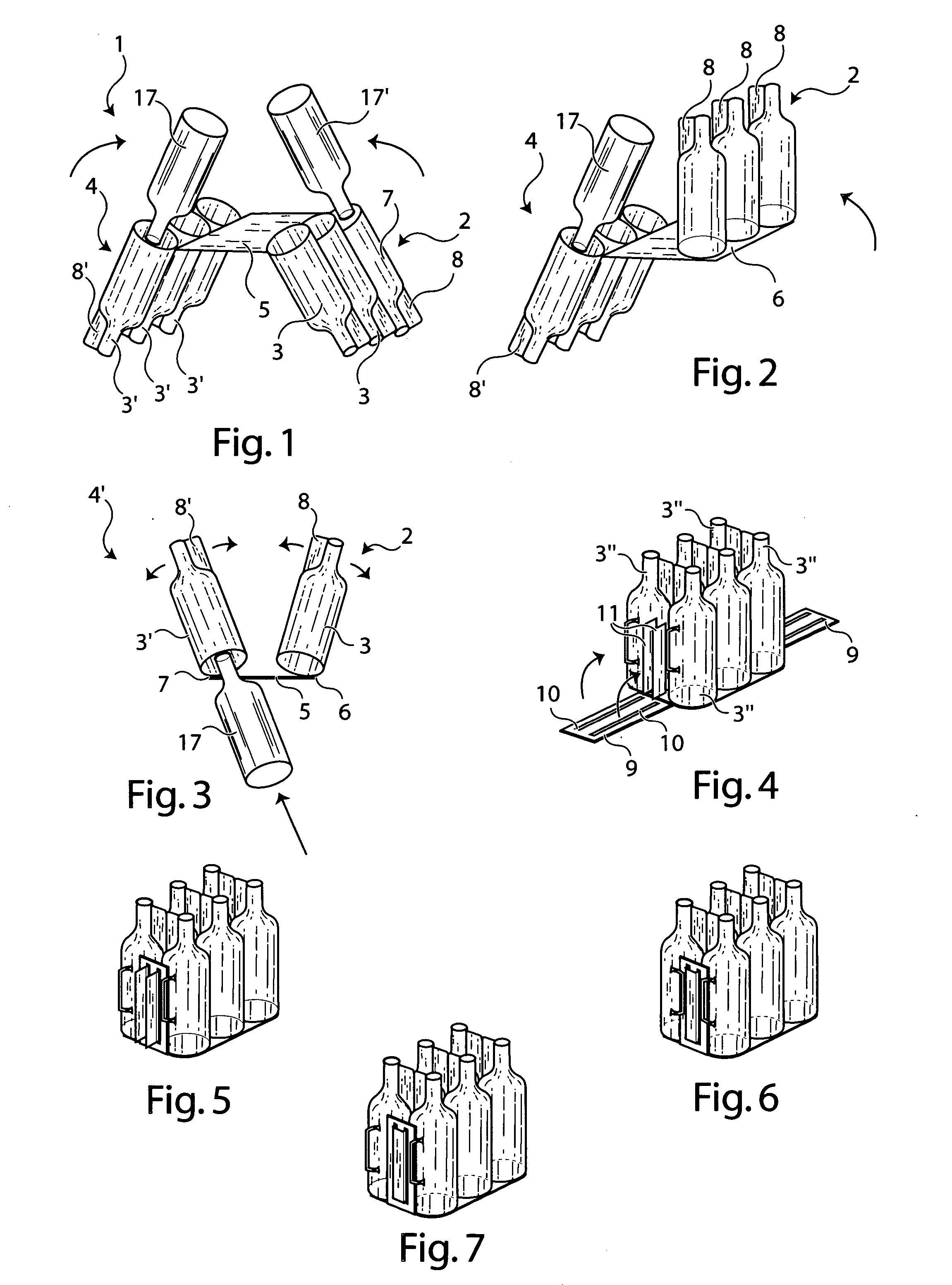 Shaped container carrier