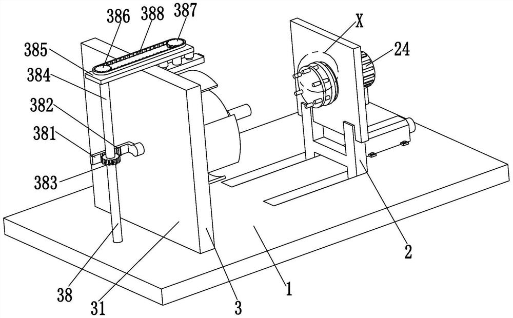 Aluminum alloy hub surface automatic machining system