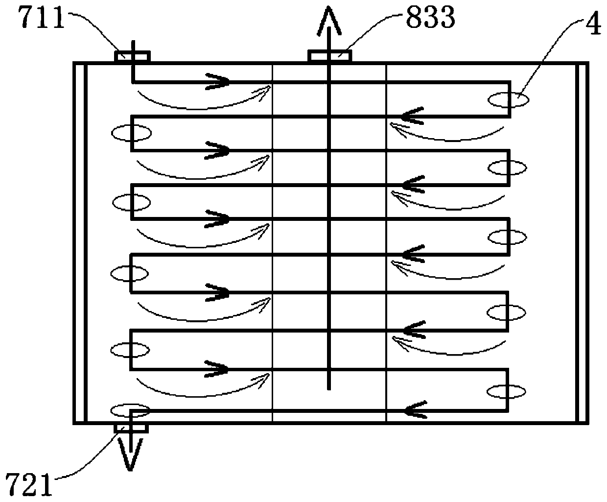 A water treatment filter membrane bucket and its installation method