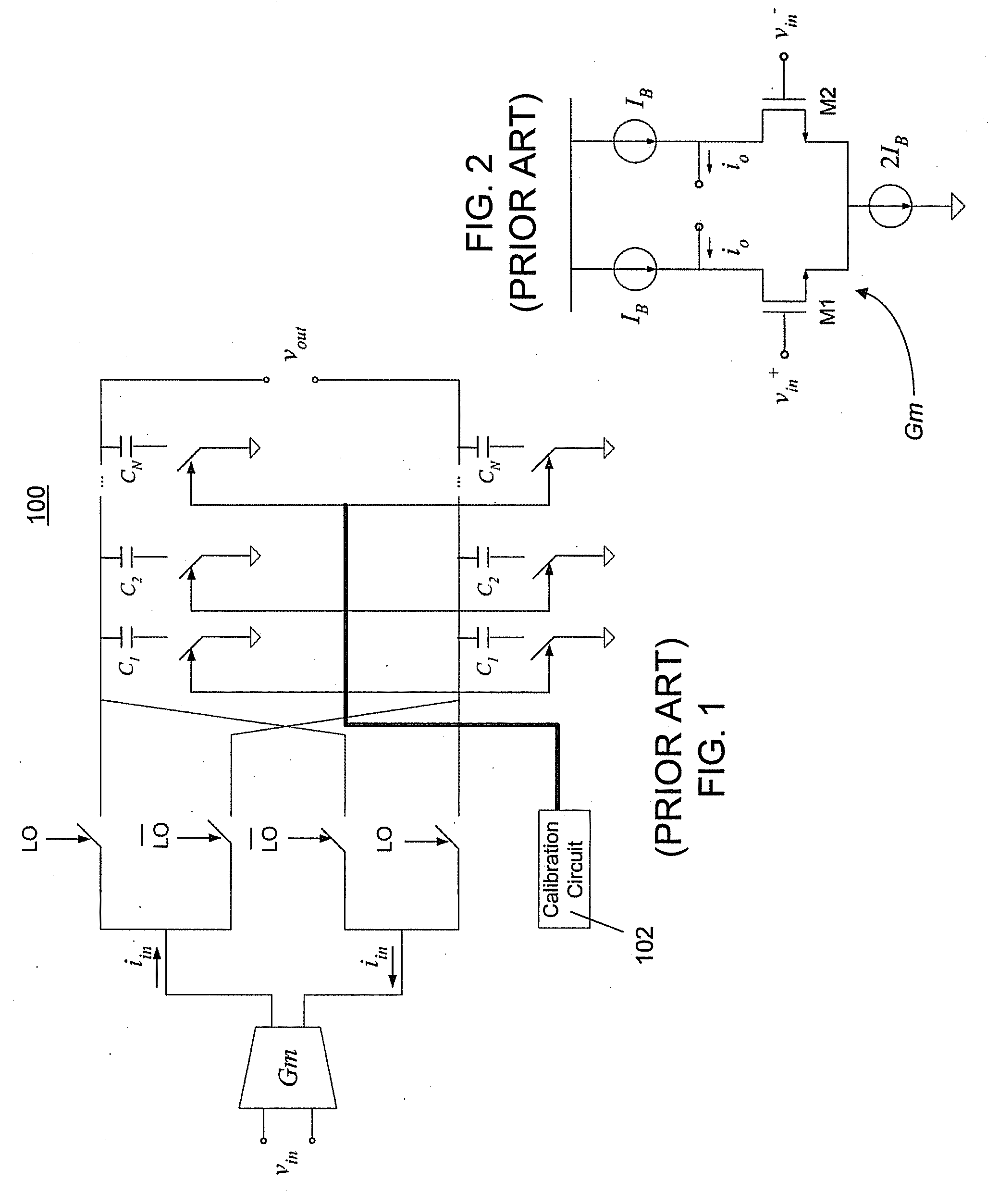 Passive mixer having transconductance amplifier with source degeneration capacitance