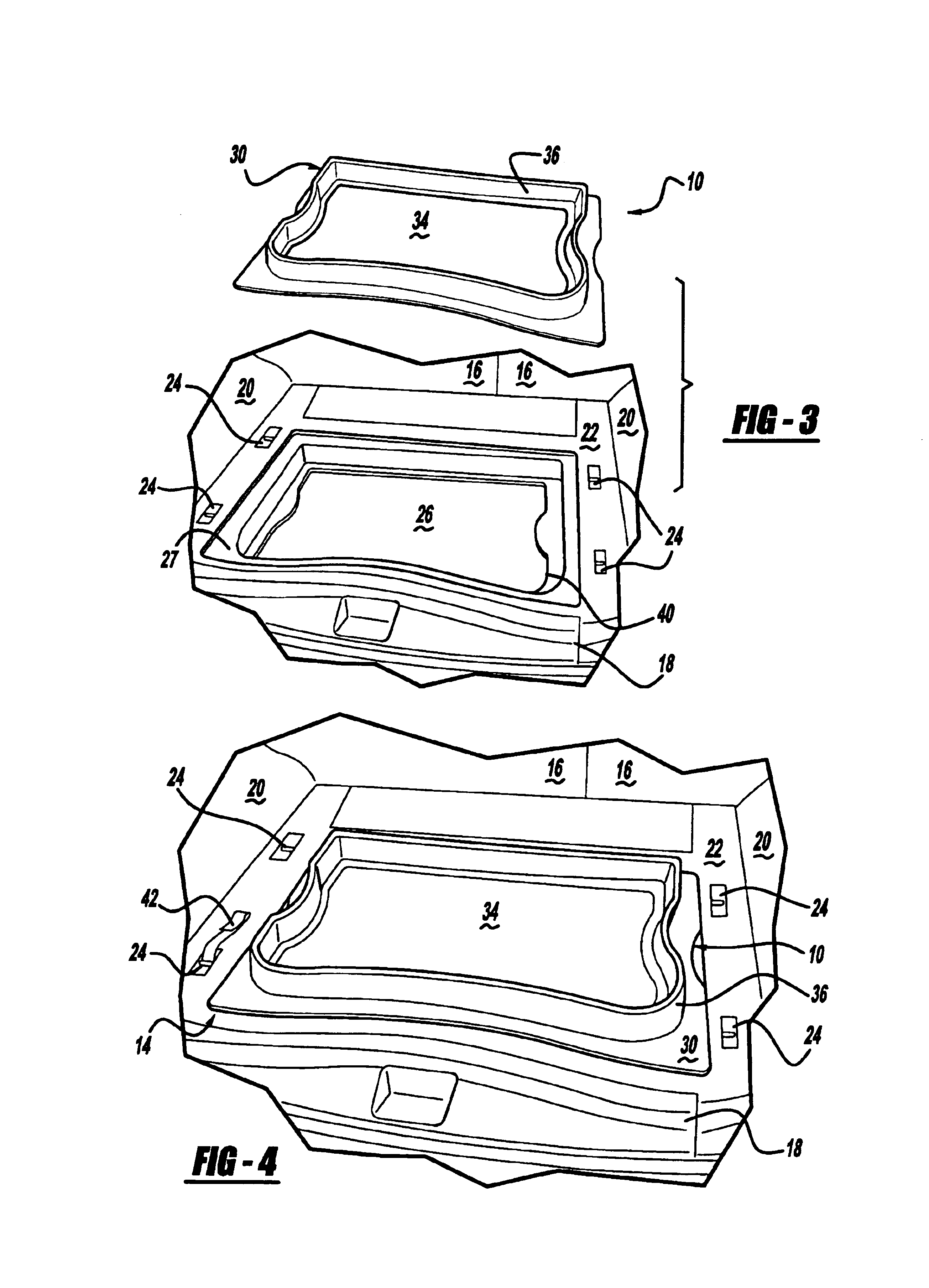 Reversible vehicle load floor with basin