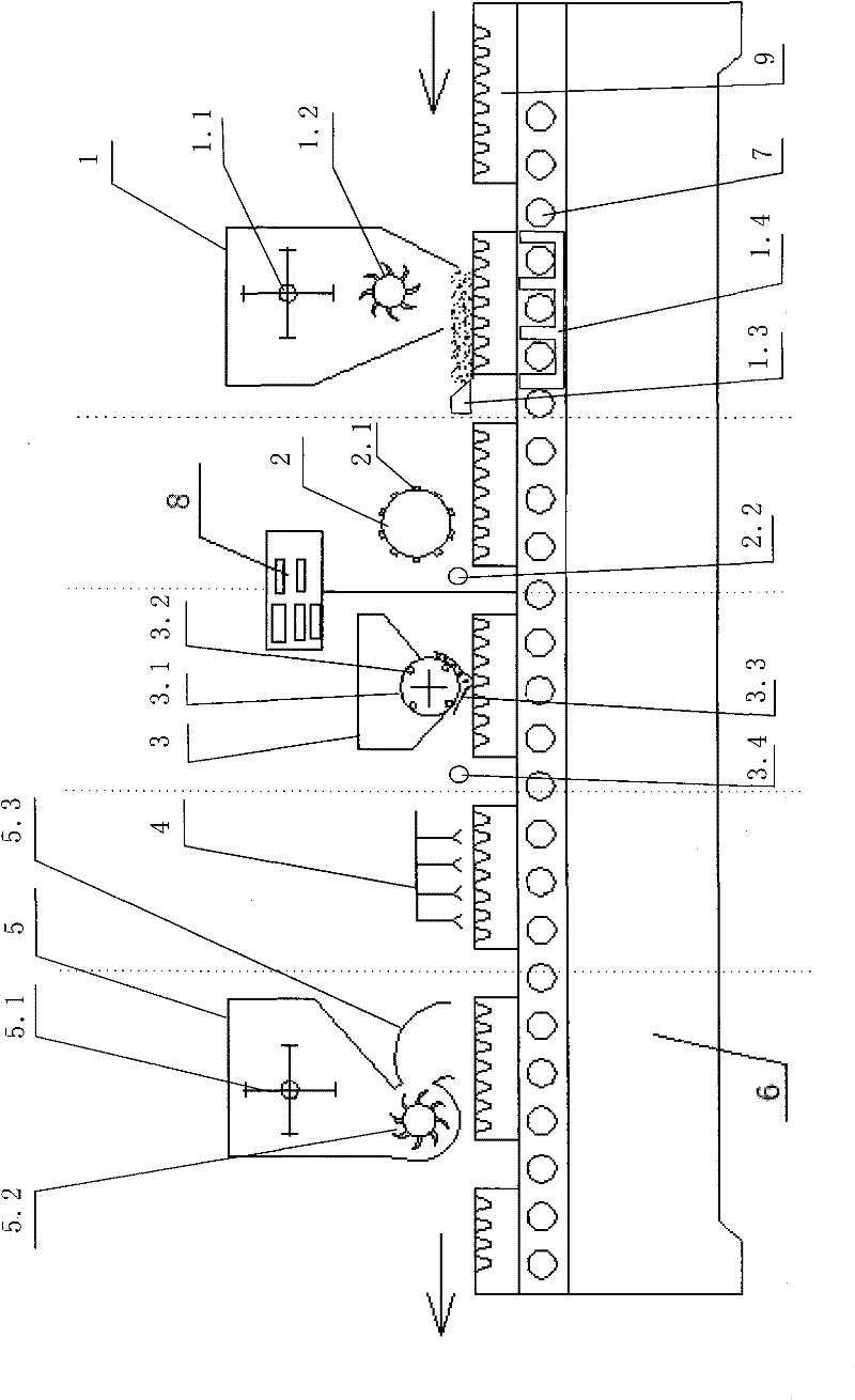Method and device for automatic seeding of tobacco coated seed