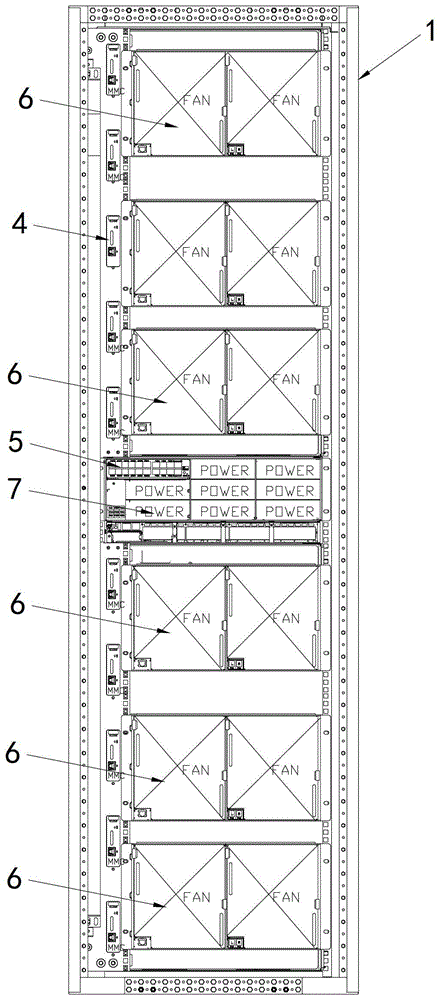 Rack-level server, rack-level server node information management method and system