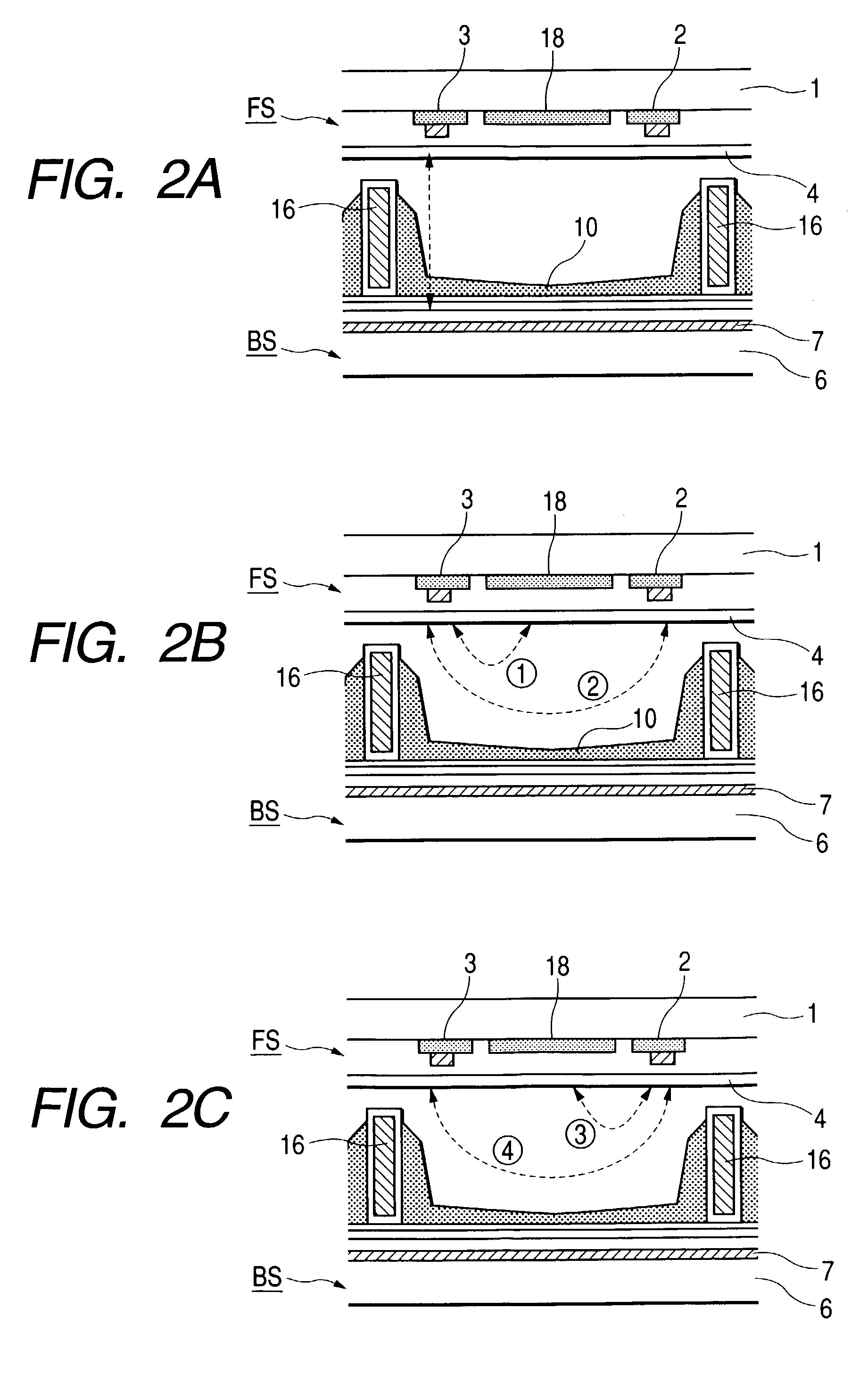 Plasma display panel and display employing the same having transparent intermediate electrodes and metal barrier ribs