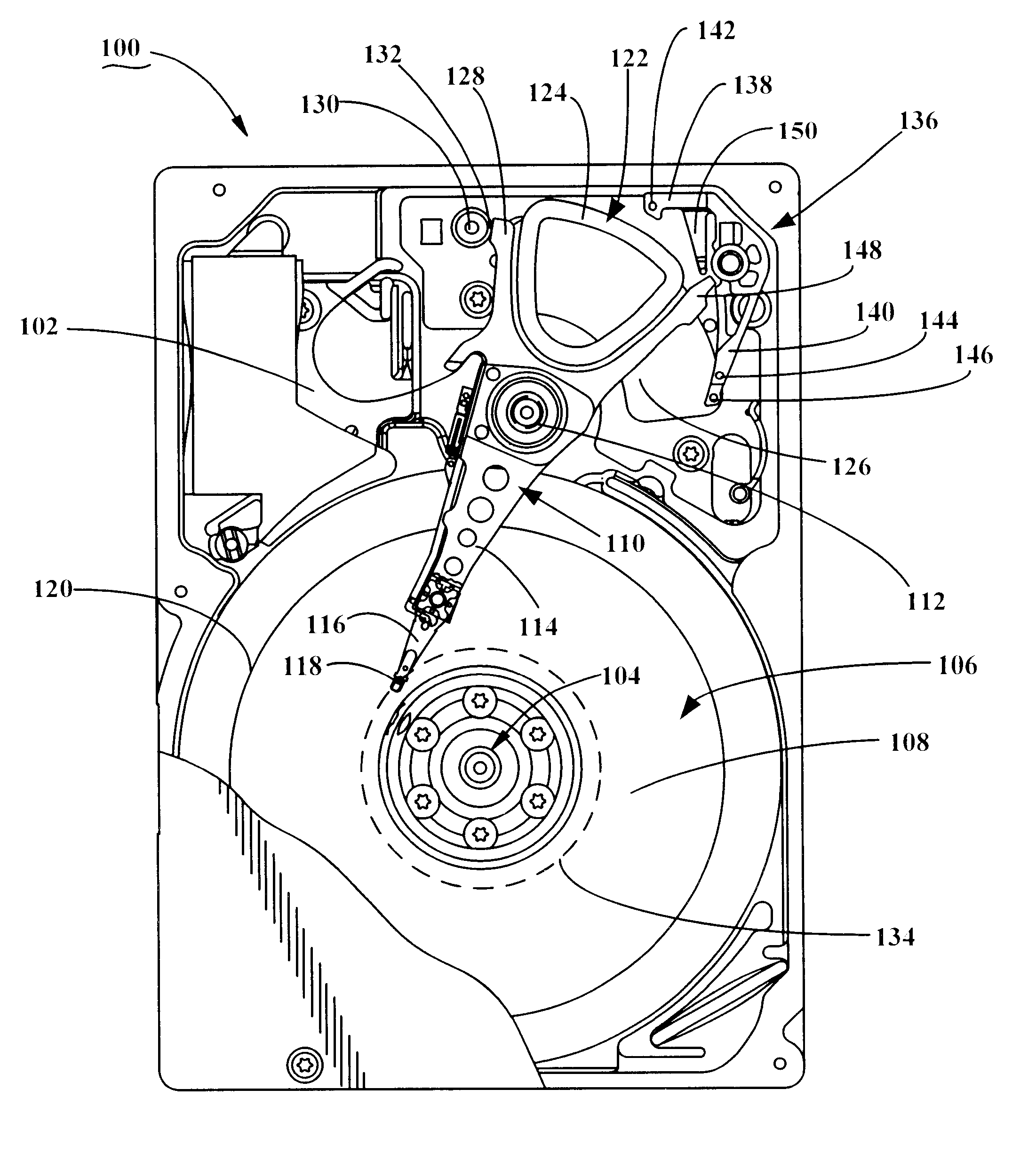 Wear reduction of a disc surface using an adaptive dither process