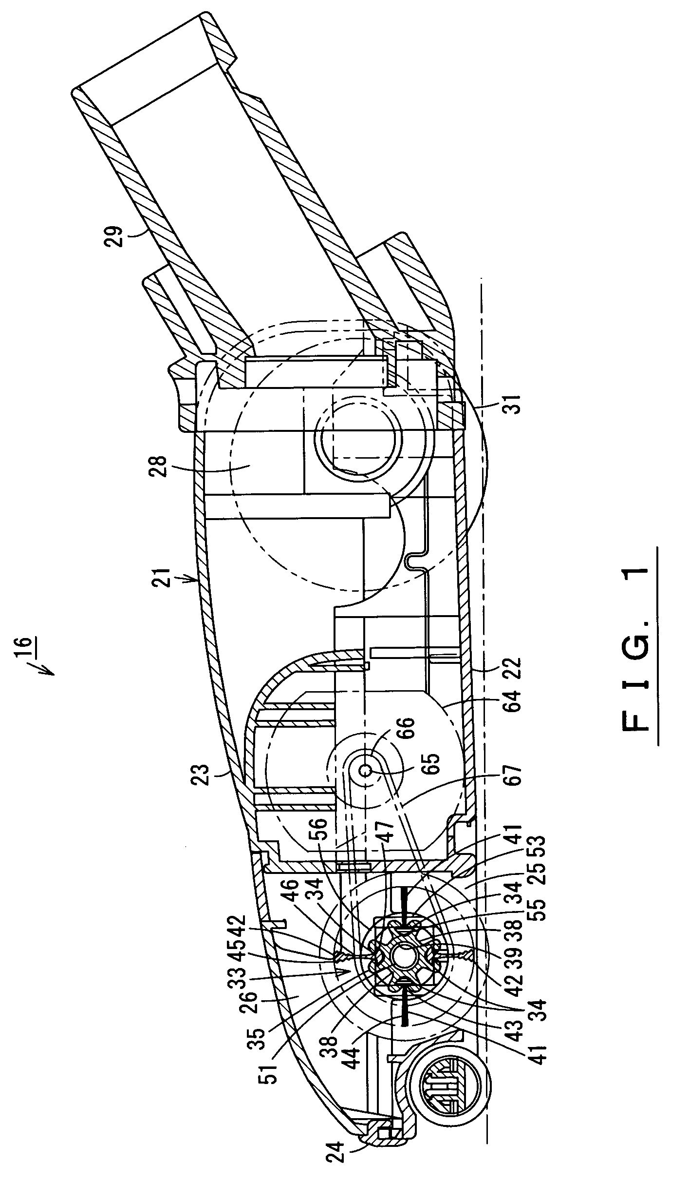 Rotary cleaning body, suction port body of vacuum cleaner, and production method of rotary cleaning body