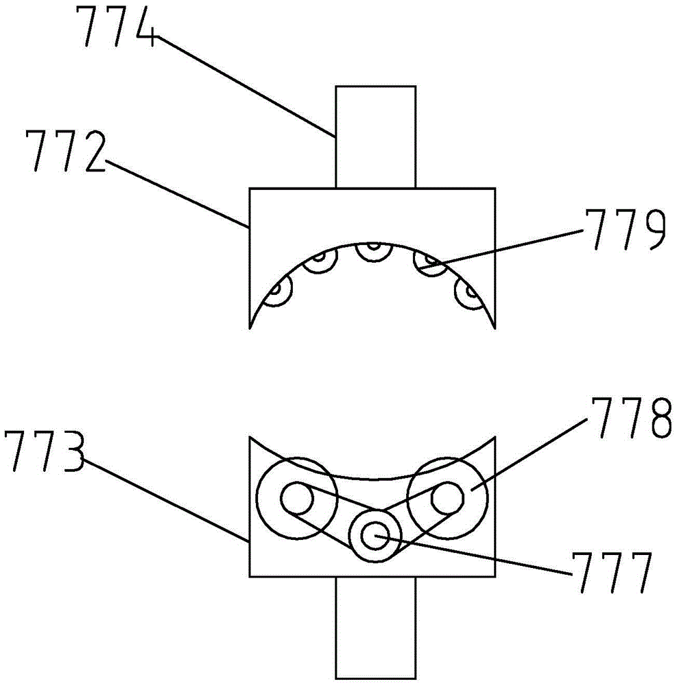 Pipe grinding device
