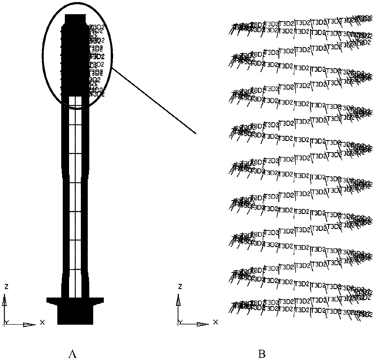 Bolt simulation analysis method