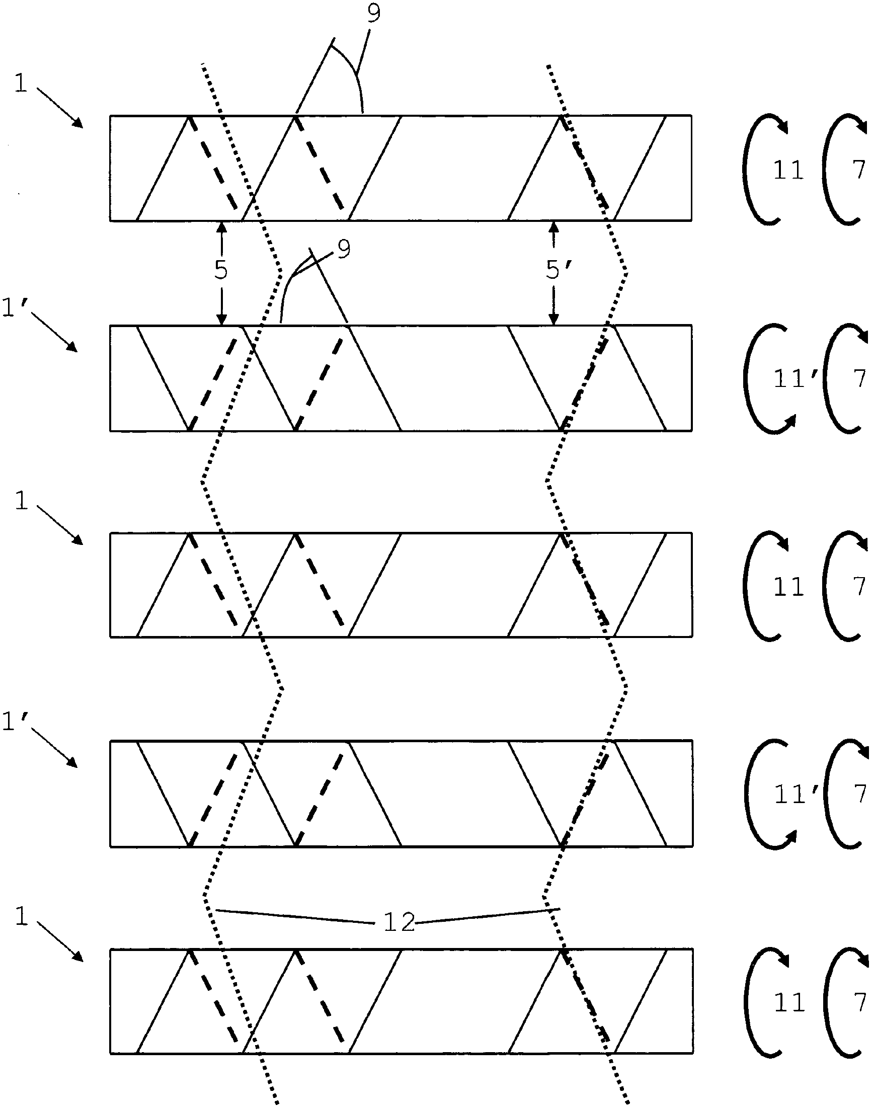Method for removing substrate layers